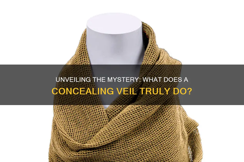 what does concealing veil do