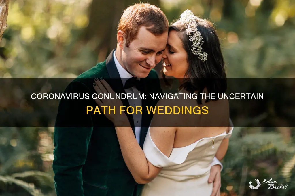 what does coronavirus mean for weddings