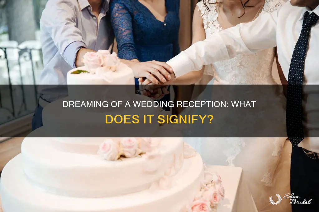 what does dreaming about a wedding reception mean
