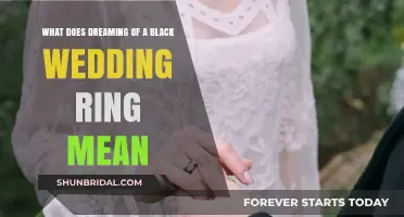 Black Wedding Ring Dream: A Symbolic Omen