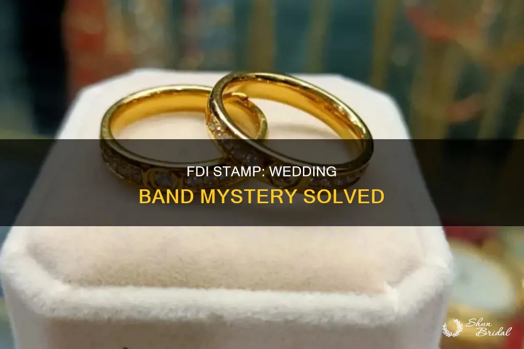 what does fdi ti stamped inside wedding band mean