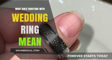 Fidgeting with Wedding Rings: What Does it Mean?