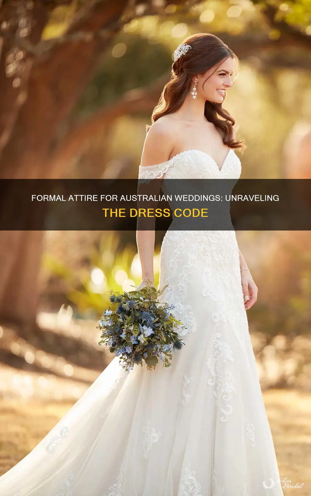 what does formal attire mean for a wedding in australia