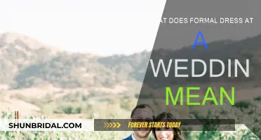 Formal Wedding Attire: Decoding the Dress Code