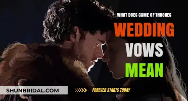Decoding Game of Thrones Wedding Vows: Symbolism, Tradition, and Hidden Meanings