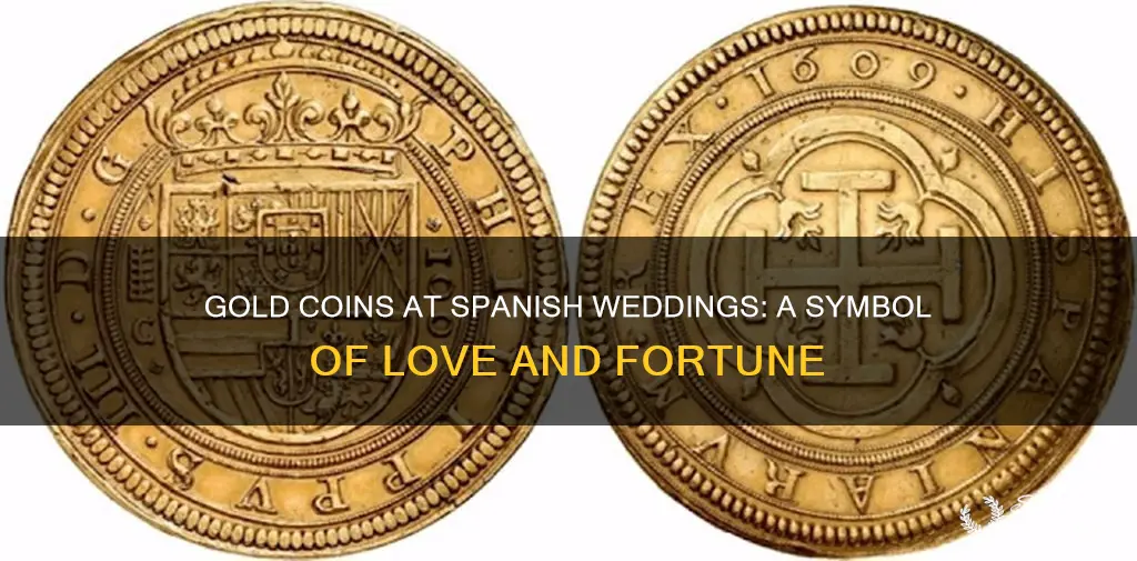 what does gold coins mean in a spanish wedding