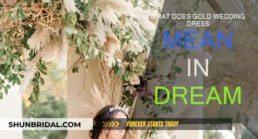 Dreaming of a Golden Wedding: Interpreting Your Subconscious
