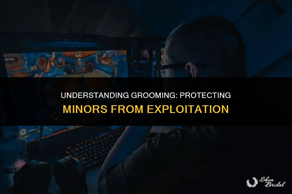 what does groom a minor mean