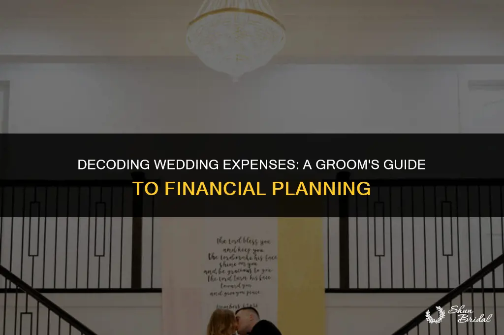 what does groom pay for wedding