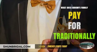 Traditional Wedding Expenses: What Does the Groom's Family Typically Cover?