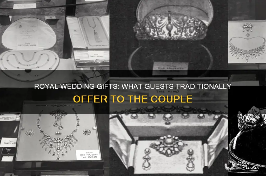 what does guest give at a royal wedding