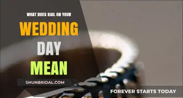 Hail on Your Wedding Day: Unveiling the Surprising Symbolism and Meaning