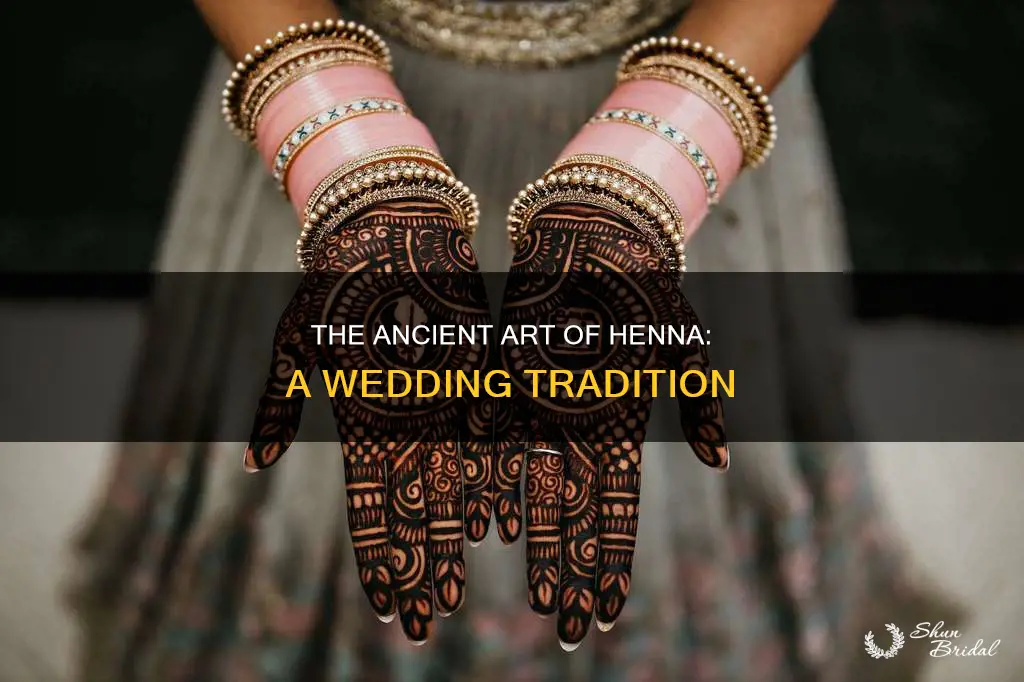 what does henna mean for a wedding