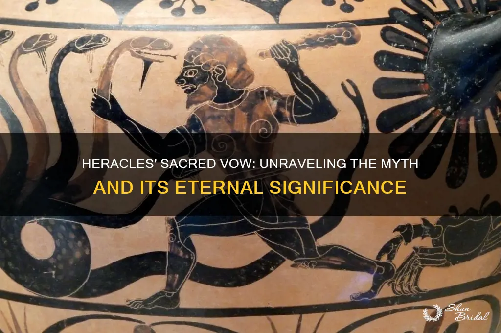 what does heracles vow