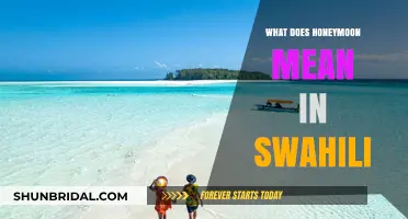 Understanding the Meaning of Honeymoon in Swahili Language and Culture
