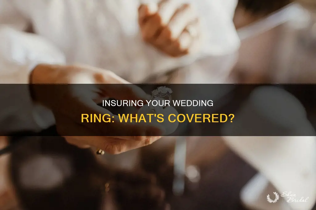 what does insurance cover for wedding ring