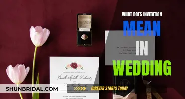 The Wedding Invitation: What Does It Mean?