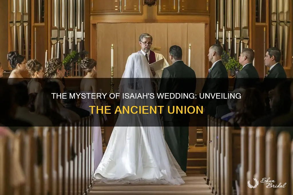 what does isaiah wedding mean