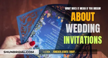 Dreaming of Wedding Invites: What Does It Foretell?