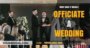 Understanding the Role: What Does It Mean to Officiate a Wedding?