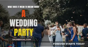 Dreaming of a Wedding Party: Exploring the Symbolic Meaning