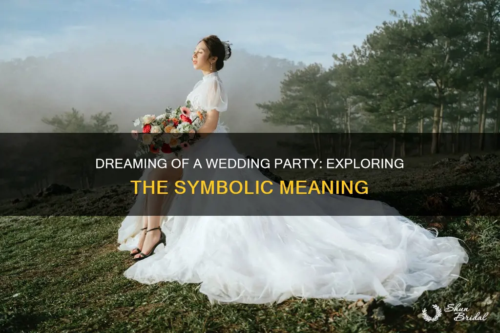 what does it mean to dream about a wedding party