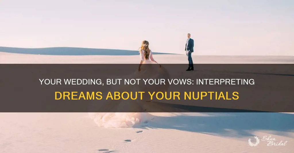 what does it mean to dream about your own wedding