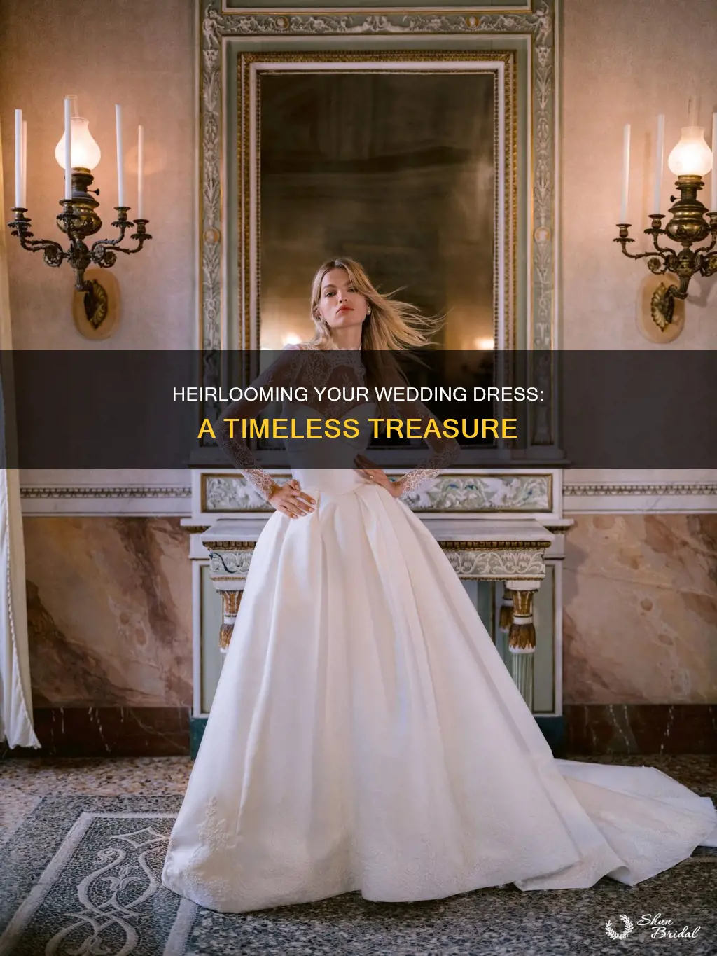 what does it mean to heirloom a wedding dress