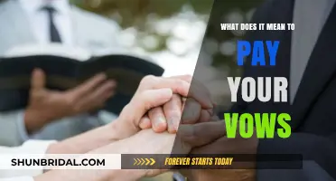 Honoring Sacred Promises: Understanding the Depth of Paying Your Vows