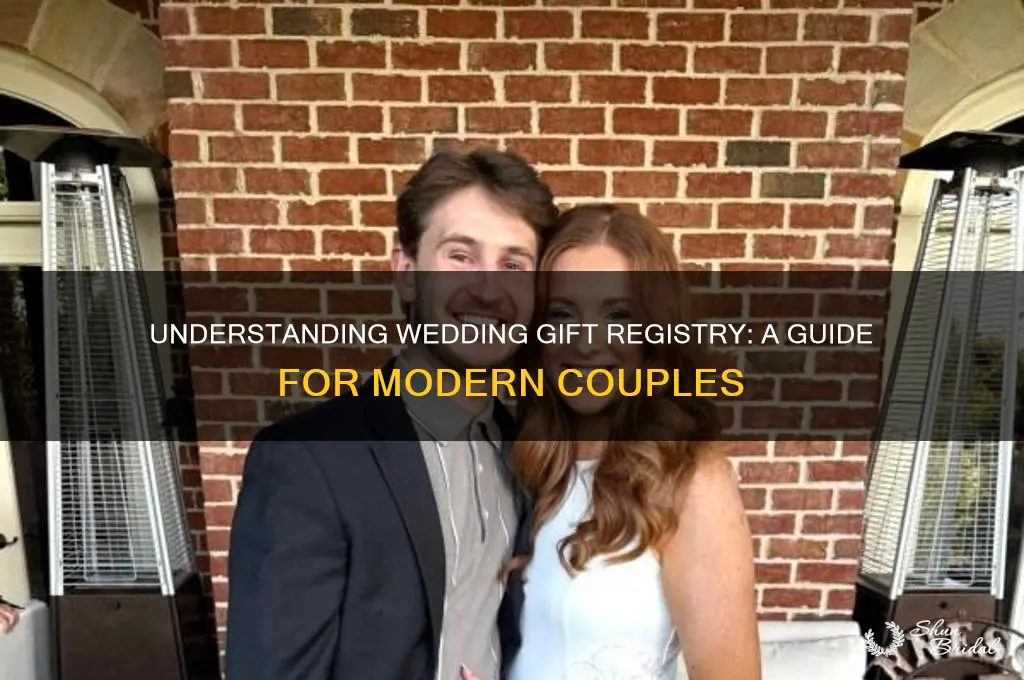 what does it mean to register for wedding gifts