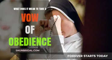 Understanding the Sacred Commitment: Vow of Obedience Explained