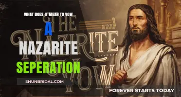 Understanding Nazarite Vows: A Sacred Commitment of Separation and Devotion