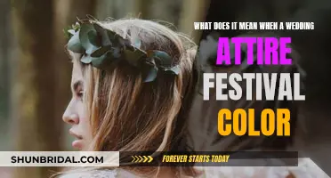 Unveiling the Meaning of "Festival" in Wedding Attire Colors