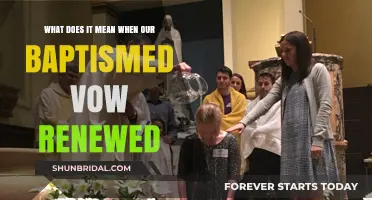 Renewing Baptismal Vows: Deepening Faith and Commitment to God's Grace