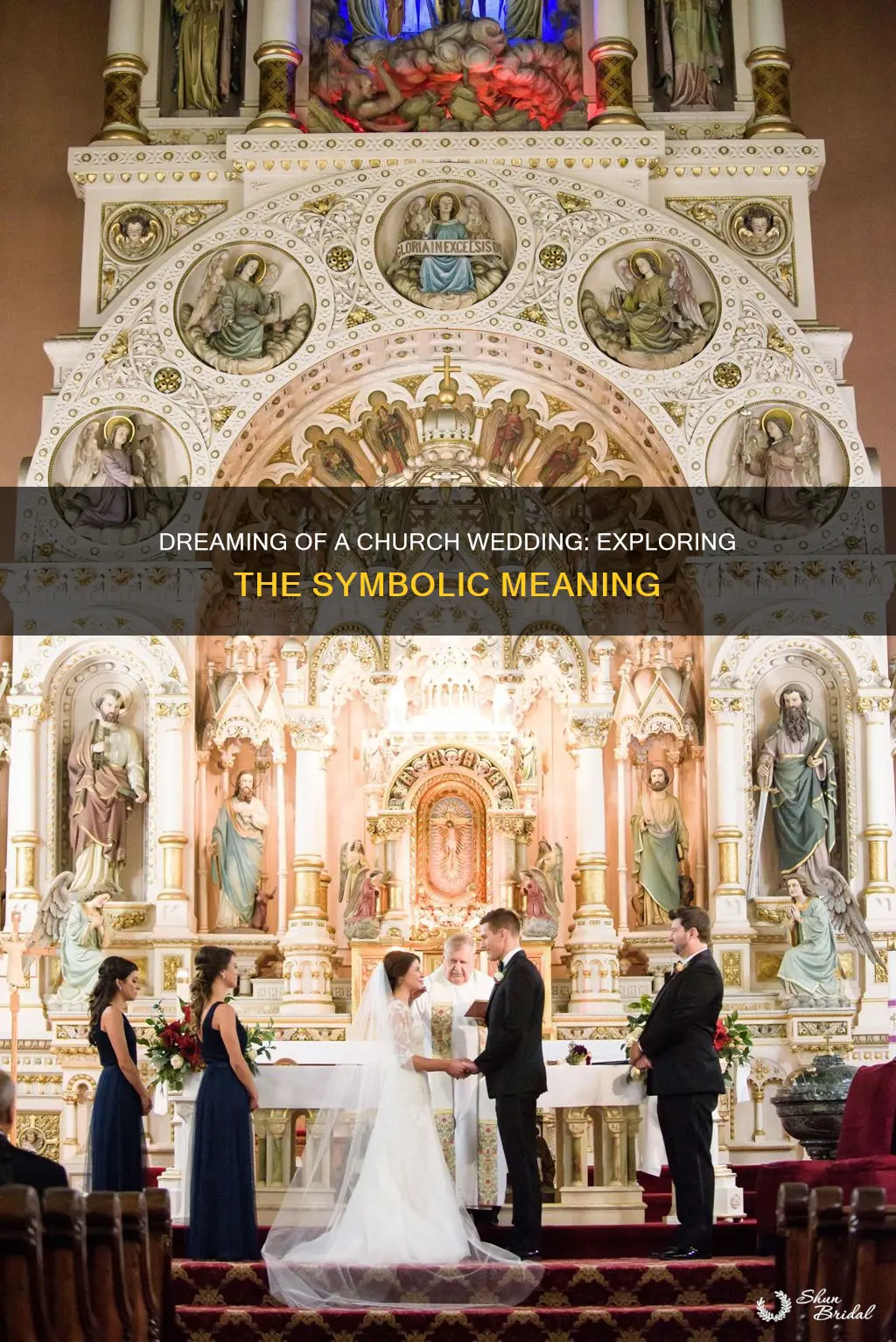 what does it mean when you dream about church wedding