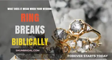 The Broken Ring: Biblical Interpretations of Wedding Ring Breakage