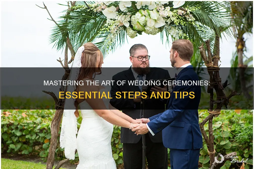 what does it take to perform a wedding ceremony