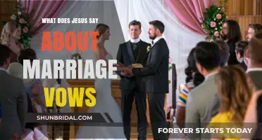 Jesus on Marriage Vows: Eternal Commitments and Divine Promises Explained