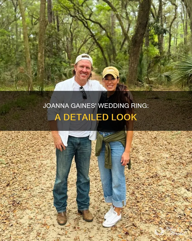 what does joanna gaines wedding ring look like