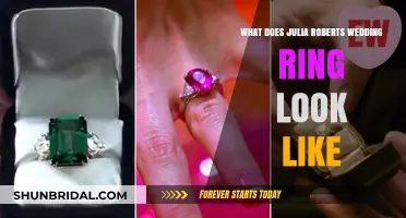 Julia Roberts' Wedding Ring: A Detailed Look