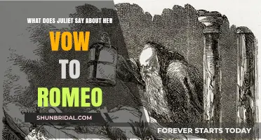 Juliet's Vow to Romeo: Words of Eternal Love and Devotion