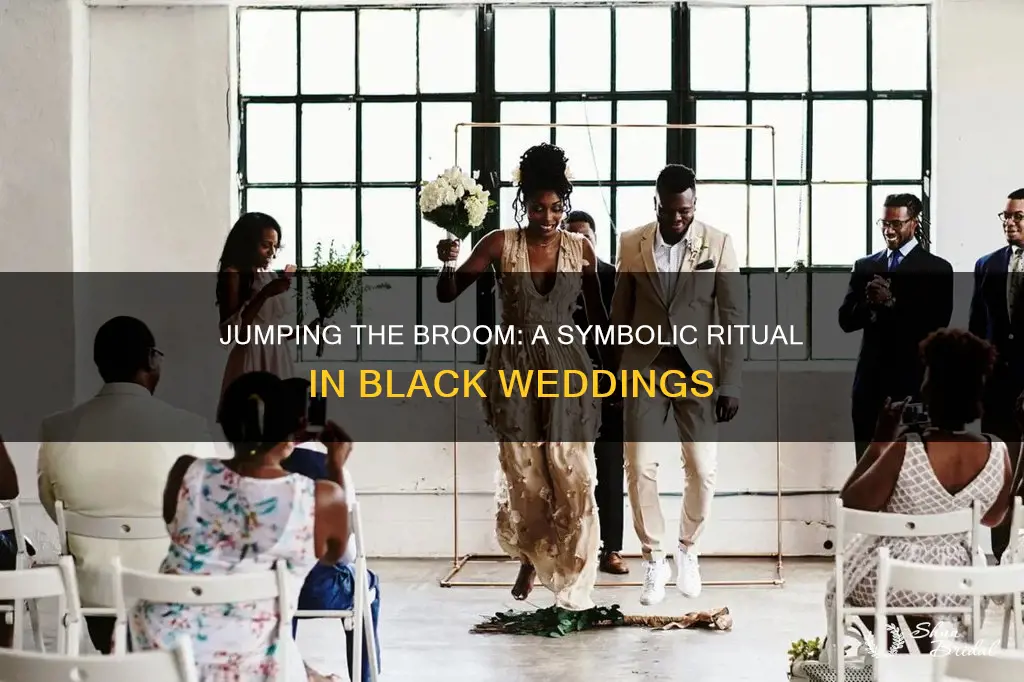 what does jumping the broom mean in a black wedding