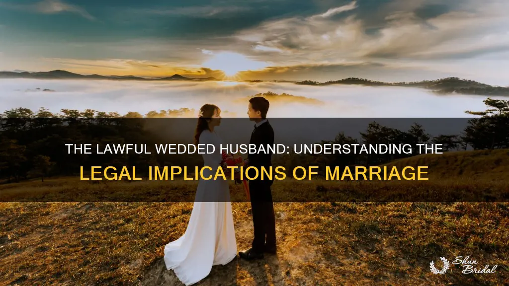 what does lawful wedded husband mean