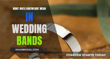 Lightweight Wedding Bands: What's the Appeal?