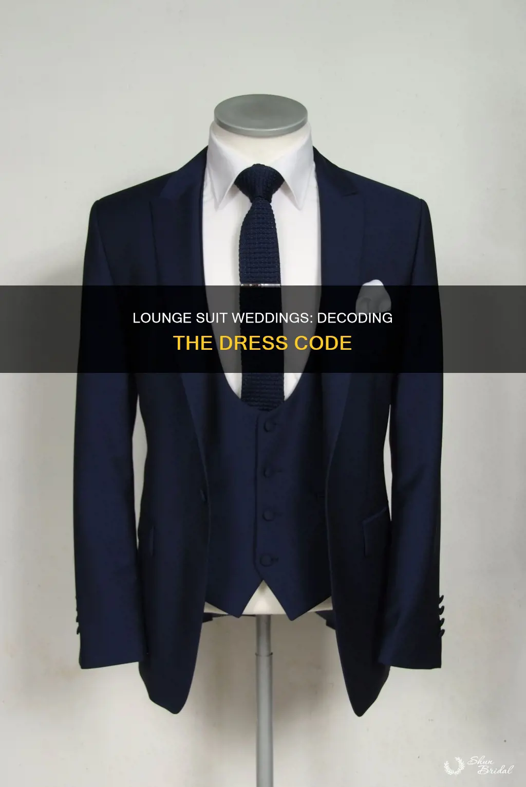 what does lounge suit mean for a wedding