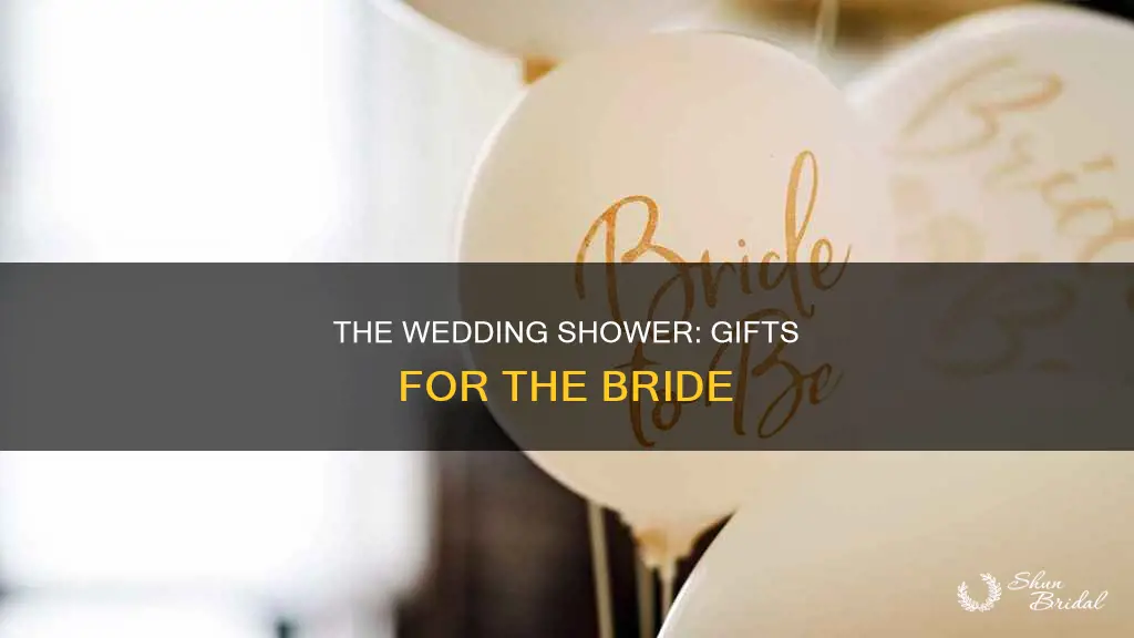 what does most brides need at wedding shower