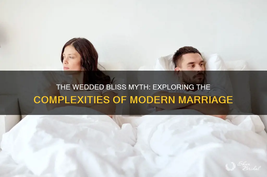 what does no wedded bliss mean