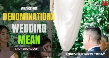 The Freedom of "I Do": Exploring Non-Denominational Weddings