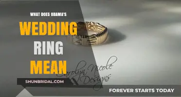 Obama's Wedding Ring: A Symbol of Love and Commitment