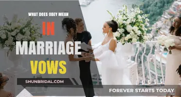 Understanding 'Obey' in Marriage Vows: Meaning, Tradition, and Modern Perspectives
